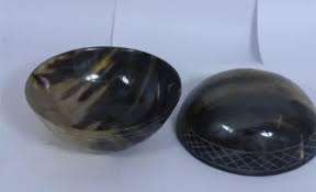 Buffalo Horn Salad Serving Mixing <b>Bowl</b> Home & Kitchen Luxury Hot Selling Decorative Rice <b>Bowl</b> <b>Shaving</b> Serving & Decorative <b>Bowls</b> - Product Image 2