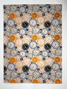 สมุดปกแป้งทำด้วยมือขนาด56x76ซม. ทำด้วยมือพิมพ์ลายหน้าจอผ้าไหมแบบกำหนดเองสำหรับเป็นของขวัญจากช่างฝีมือ - Product Image 3