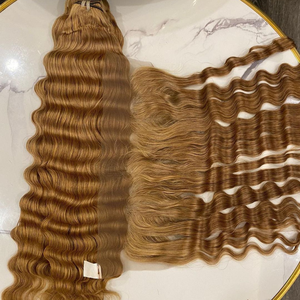 Extensiones de cabello humano de proveedor superior, extensiones de cabello dibujado doble, cabello crudo vietnamita al por mayor - Product Image 1