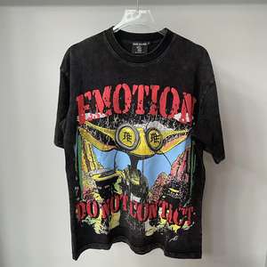 เสื้อเชิ๊ตผู้ชายแบบใหม่เสื้อเชิ๊ตผ้าฝ้าย100% คุณภาพเยี่ยมเสื้อยืดพิมพ์ลายกราฟิกขนาดใหญ่สำหรับผู้ชาย - Product Image 3