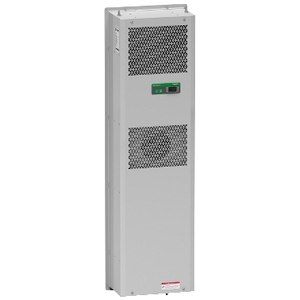 Unità di raffreddamento interna slim ClimaSys SCHNEIDER ELECTRIC NSYCUSX3K23P4UL da 3200W a 460V, in acciaio inossidabile, certificata UL - Product Image 1