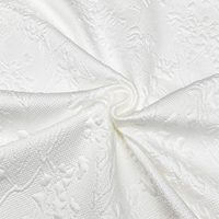 Tissu tricoté jacquard texturé 3D matelassé, doux et chaud pour sweats à capuche, vestes, vêtements de détente, vêtements pour garçons et enfants