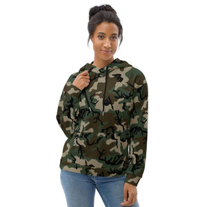 Hot Sale Men's Sport Workout Pullover Camo Hoodie Sweatshirt Full Sleeve Regular Fit Running Wear Hoodies For Winter - Product Image 3