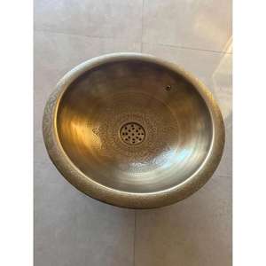 Productos de Cobre Marroquíes Hechos a Mano, Artesanía Tradicional, Decoración para el Hogar, Utensilios de Cocina, Artículos Metálicos Decorativos, Idea de Regalo Única - Product Image 1