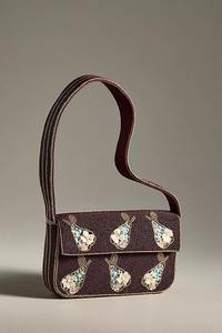 Luxe 2023 femmes fabriqué à la main Jacquard soirée mariage pochette nouvelle Collection indien perlé coton doublure à la main filles - Product Image 2