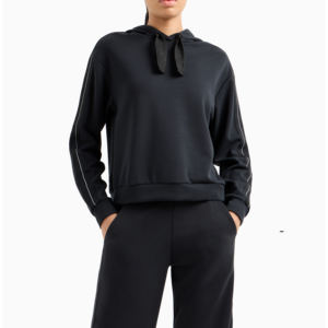 Chándal de verano con capucha de Modal elástico para mujer, chándal de verano ligero y transpirable que absorbe la humedad - Product Image 2