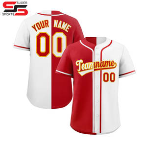 Fabricación de camisetas de béisbol a rayas para hombres, mujeres, jóvenes, Chico, bordado, sublimación, impreso, equipo de béisbol, Jersey - Product Image 1