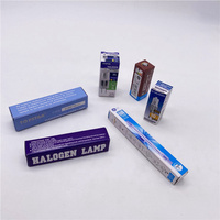 Boîte d'emballage en carton à ampoule solaire LED, 10 pièces, personnalisée, boîte en carton, petit produit, OEM ODM