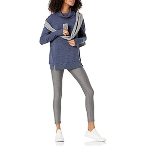 เสื้อสเวตเชิ้ตผ้าฟลีซผู้หญิงคุณภาพพรีเมียม สีสันตามสั่ง สวมใส่สบาย แห้งเร็ว ระบายอากาศได้ดี เป็นมิตรกับสิ่งแวดล้อม เหมาะสำหรับฤดูหนาว มีโลโก้ด้านหน้า - Product Image 4