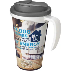 Gobelet isotherme Brite-Americano 350 ml Grande avec couvercle en acier inoxydable, vaisselle en plastique - Product Image 2