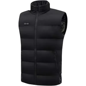 G01 Gilet chauffant sans manches avec batterie externe pour réchauffer les mains et les pieds - Product Image 1