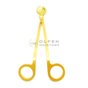 Coupe-mèche professionnel en acier inoxydable poli, ciseaux de coupe-mèche fabriqués au Pakistan - Product Image 3