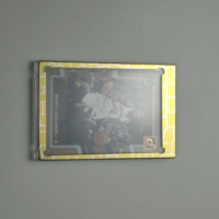 Haute qualité 35pt sport Baseball carte à collectionner étui bouton fermeture insertion supérieure porte-carte magnétique avec Protection UV