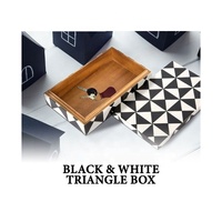 Nouvelle boîte à bijoux artisanale indienne personnalisée en résine et MDF avec incrustations, organisateur élégant et artistique, modèle rectangulaire personnalisable