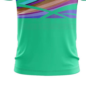 Camisetas de Cricket para Hombre, Tejido de Punto Sólido, Servicio OEM Personalizado, Venta al Por Mayor, Alta Calidad, Transpirable - Product Image 3