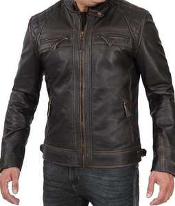 Veste de moto unisexe en cuir coupe-vent 2026 OEM |   Veste de moto personnalisée pour motards |   Commandes en gros directes d'usine - Product Image 6