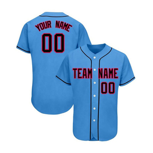 Camiseta de béisbol Diseño personalizado Poliéster de la mejor calidad con sublimación Impreso Nombre del equipo Softball Wear Shirt - Product Image 4