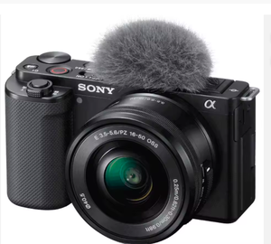 NUEVA Cámara Vlog sin Espejo ZV E10 ORIGINAL con Tarjeta SD, Full HD 1920x1080, Zoom Óptico 17x-30x (Negra) EN VENTA - Product Image 2