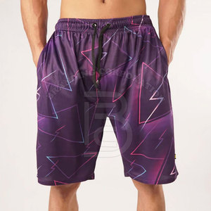 Nouveauté Short en coton pour hommes, impression par sublimation personnalisée, prix de gros, short noir décontracté, prix bon marché à vendre - Product Image 1