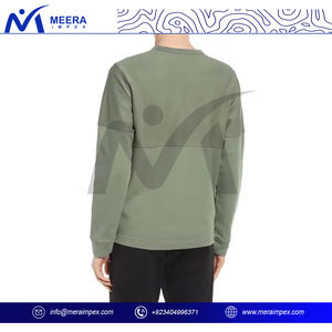 Sudadera de moda para hombre 100% algodón de punto de alta calidad puños acanalados dobladillo máxima comodidad para ropa atlética informal - Product Image 4