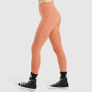 Leggings pour femmes taille haute avec logo personnalisé au prix de gros Leggings pour femmes de haute qualité pour le fitness et l'entraînement - Product Image 2