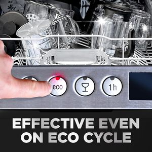 แท็บเล็ตสำหรับเครื่องล้างจาน Finish Ultimate Infinity Shine 160 เม็ด (80 x 2 แพ็ค) กลิ่นหอมสดชื่น ทำความสะอาดและเพิ่มความเงางาม ขจัดคราบมันอย่างมีประสิทธิภาพ - Product Image 2