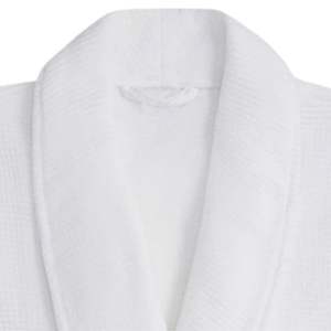 ชุดคลุมอาบน้ำวาฟเฟิลสุดหรูผ้าฝ้ายไม้ไผ่ผสมดีไซน์สำหรับทุกเพศพร้อมผ้าวาฟเฟิลด้านนอกดูดซับได้ดีและนุ่มสบายทำจากผ้าเทอร์รี่ - Product Image 5