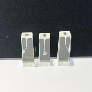 Bloque de resina Dental de forma curva antiamarillamiento altamente translúcido para entrenamiento de técnica Endo Preparación de dientes-<span class=keywords><strong>ciencia</strong></span> médica - Product Image 3