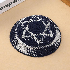 Nouveau Chapeau Juif Unisexe Personnalisable Brodé à Bords Arrondis et Blocs de Couleurs, Vente en Gros 2025 - Product Image 3