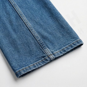 Pantalones Vaqueros de Mezclilla para Mujer, Estilo Moderno, al por Mayor, de Cintura Alta, Transpirables, Cómodos, con Logotipo Personalizado - Product Image 6