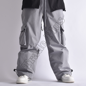 Pantalon de ski super ample imperméable et isolé, pantalon cargo unisexe pour les sports d'hiver - Product Image 1