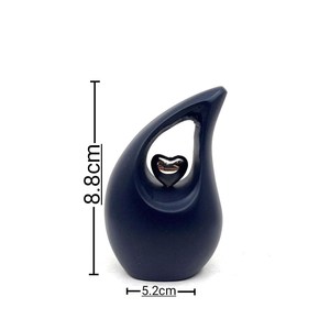 Regalo de Navidad Forma de lágrima Diseño de urnas de cremación Frascos funerarios y urnas conmemorativas para cenizas Nuevo en precio al por mayor de La India - Product Image 2