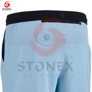 Men's Quick Dry Running <b>Shorts</b> with Zipper Pockets Lightweight Breathable Workout & Outdoor Running <b>Shorts</b> - Product Image 5