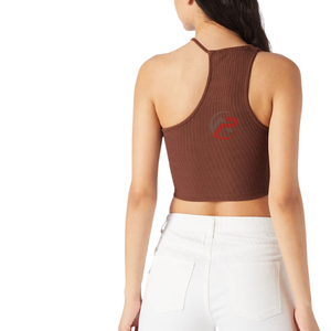 Gros Yoga Soutien-Gorge Logo Personnalisé Bonbons Couleurs Haut Dos Nu Avec Replier Femmes D'été Vêtements fitness soutien-gorge haut - Product Image 5