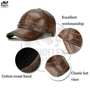 Nouveauté, casquettes en cuir unisexes, design classique, stock personnalisé, 100% coton, tissu courant, couleur et taille personnalisées - Product Image 4