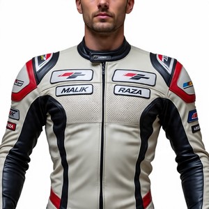 Combinaison en cuir approuvée par Malik Raza CE | Prix distributeur | Prêt à expédier - Product Image 6
