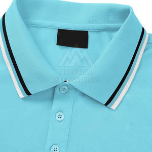 เสื้อโปโลผู้ชายใส่สบาย แห้งเร็ว ผลิตจากผ้าฝ้าย ระบายอากาศได้ดี - Product Image 5