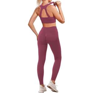 Mallas de gimnasio para mujer de todos los colores sólidos Ropa deportiva de algodón de alta calidad Disponible en todos los tamaños para ejercicio de invierno Hecho para mujer - Product Image 1