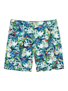 Custom Printed Breathable 100% Cotton Plus Size Mid <b>Drawstring</b> Waist Formal Style Hot Shorts OEM/ODM Factory Supply - Product Image 4