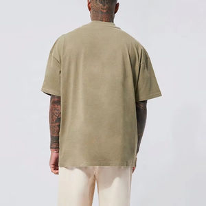 Camiseta de Hombre Oversize de Algodón 100% de 240 g/m², Fabricada a Medida por OEM - Product Image 5