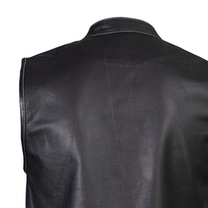 GUANTES City Nuevo precio al por mayor de calidad superior Super Rider Chaleco de cuero Chaleco de motocicleta Chaleco de cuero de motorista transpirable para hombres - Product Image 4