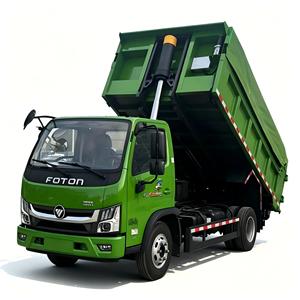 Camion benne Foton 8 tonnes de Chine, capacité 8m³, petit camion basculant pour la construction routière et l'exploitation minière - Product Image 4