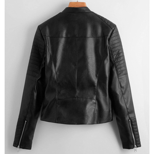 Venta al por mayor caliente de encargo de las mujeres de cuero de alta calidad chaqueta de las mujeres chaquetas de cuero con estilo chaquetas de las mujeres - Product Image 5