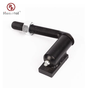 Charnière <span class=keywords><strong>de</strong></span> <span class=keywords><strong>portail</strong></span> en acier soudé avec tige filetée réglable <span class=keywords><strong>pour</strong></span> l'installation <span class=keywords><strong>de</strong></span> portes métalliques - Product Image 4