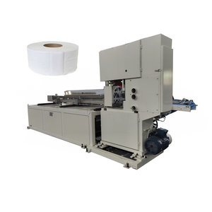 Máquina Cortadora de Rollo Maxi de Papel Higiénico de Gran Diámetro con Motor de Caja de Cambios Controlado por PLC Totalmente Automática - Product Image 1