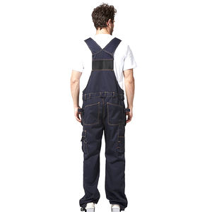 Pantalon à bretelles de travail pour hommes Combinaison de travail Uniforme de sécurité pour la construction industrielle Bib et Brace durables - Product Image 2