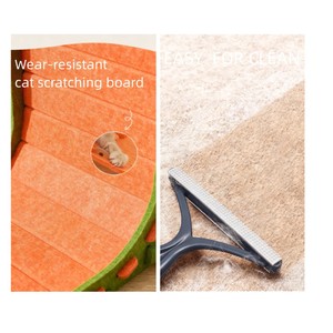 Tiragraffi per Gatti a Forma di L in Feltro Ecologico, Resistente all'Abrasione, Letto per Gatti - Product Image 6