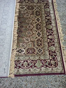พรมผ้าฝ้ายแท้ปักลายสไตล์โบฮีเมียนสำหรับห้องนั่งเล่นและห้องนอน - Product Image 3