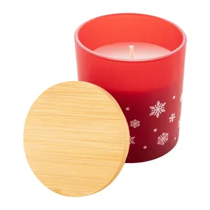 "Vanilla Scented Personalized Christmas <b>Candle</b> Decor" - Product Image 4