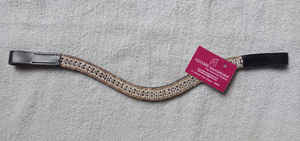 Cuero de caballo de alta calidad con cristal ostentoso, banda decorativa para cejas - Product Image 3